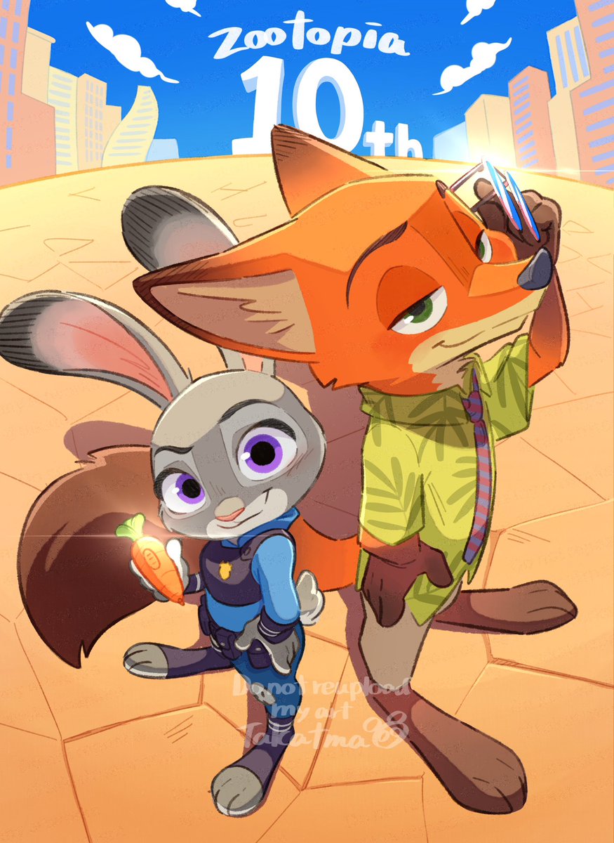 #ズートピアスクリーンデビュー
#zootopia

おめでとう〜！これからの活躍も楽しみにしてるよ☺️🥕🕶️