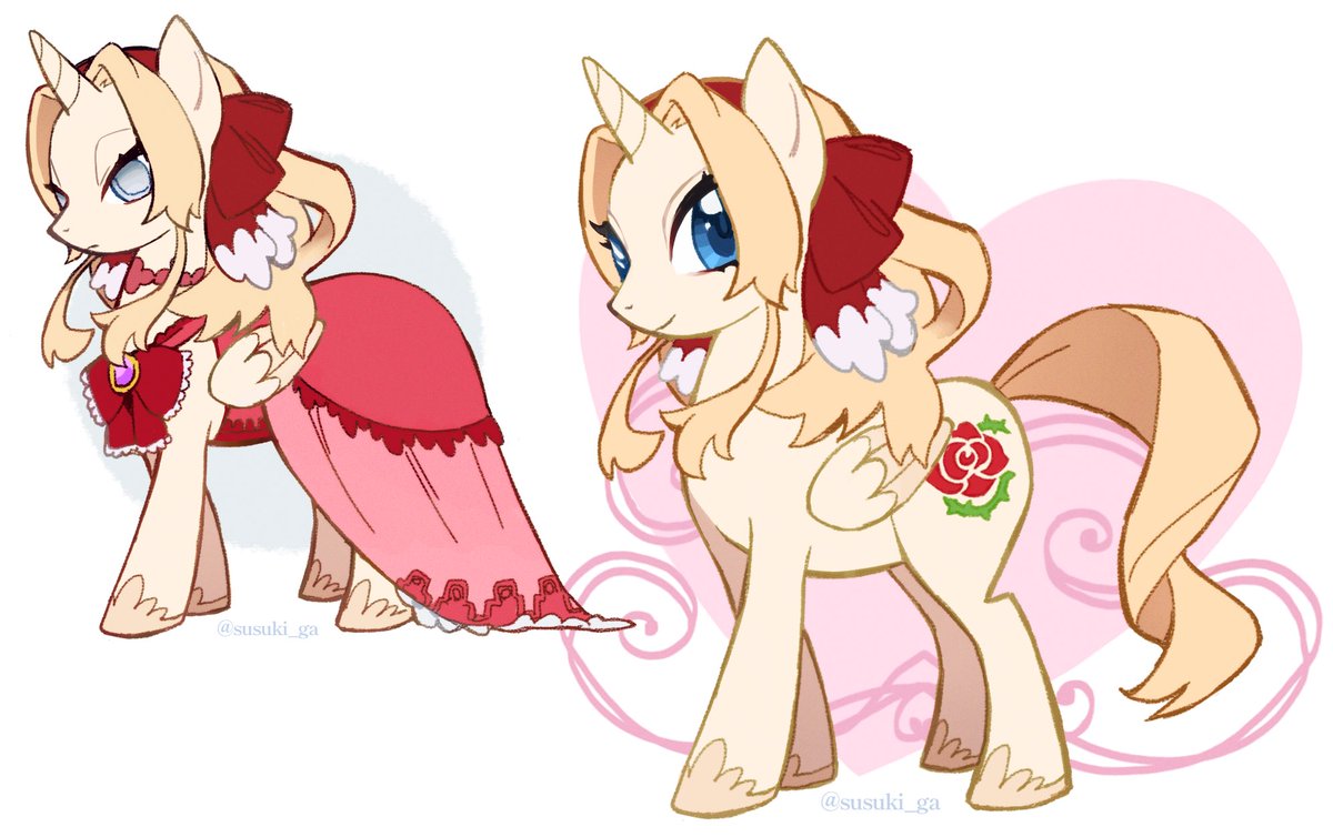 susuki_ga's tweet photo. 🦾🌹MLPパロ https://t.co/x0hzqCmcZq