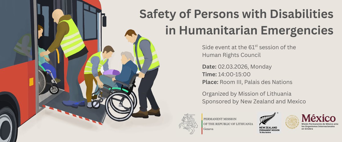 Lithuanian Permanent Mission in Geneva tweet media