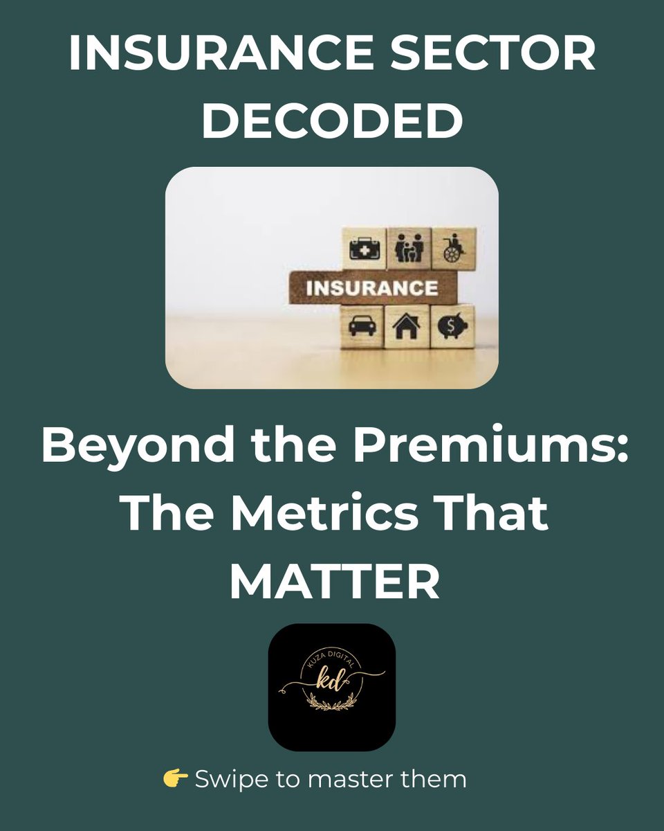 KuzaDigitalAfri's tweet image. Most investors ignore insurance stocks. That's a mistake. Here's why. 👇

#NSEKenya #InsuranceStocks #InvestingInKenya #WealthBuilding #DividendInvesting #FinancialAnalysis #KuzaDigitalAfrica #KenyaStocks #RetailInvesting #StockMarket #ValueInvesting #DefensiveStocks