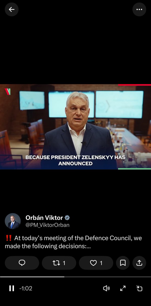Has Orban mentioned Zelenskyy today? tweet media
