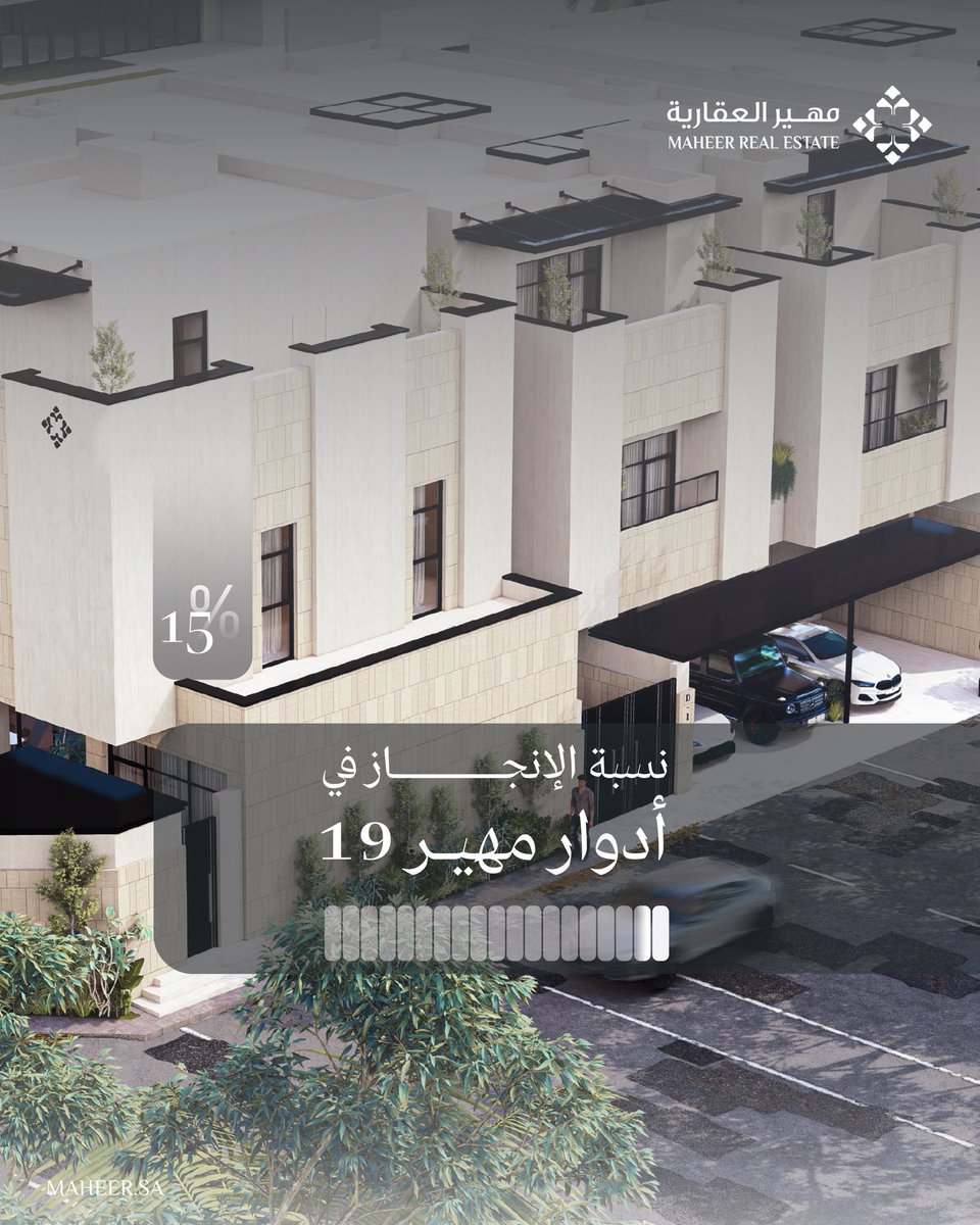 نسبة الإنجاز في مشروع #مهير19 نحو تقدم مستمر.