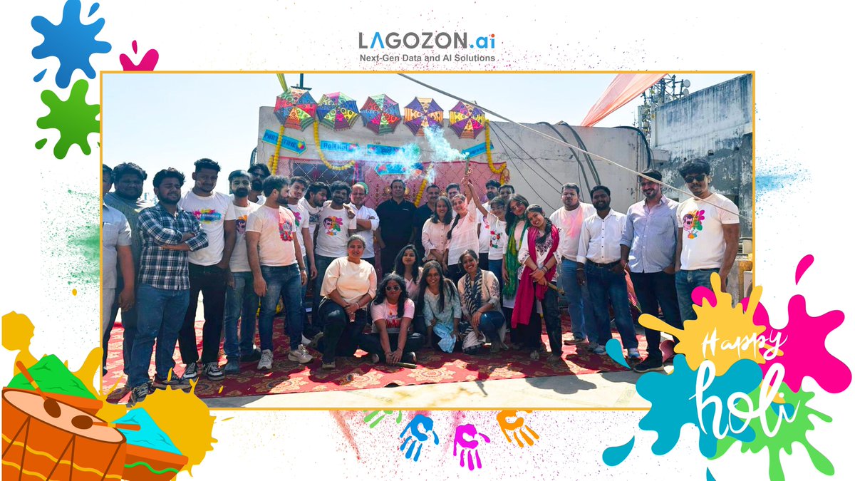 Lagozon's tweet photo. Celebrating the vibrant spirit of Holi — a festival of colors, joy, and togetherness 🌈

Wishing everyone a safe, colorful, and joyful Holi!

#HappyHoli #Holi #FestivalOfColors #Lagozon https://t.co/8DX2JammkU