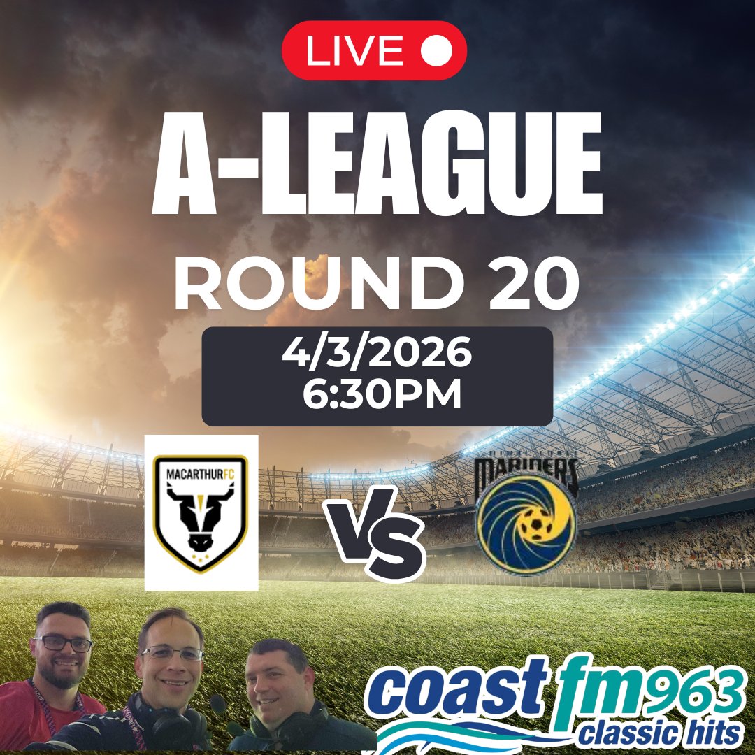 ateamfootball's tweet photo. FULL-TIME
@mfcbulls 1
@CCMariners 3
⚽️ McCalmont (P)
⚽️ Brandtman
⚽️ Blair
🏅 @coastfm963 POTM: Bailey Brandtman
Points: Tapp, McCalmont
Big away win.
#ALM #CCMfc #MacarthurFC #CoastFM963 https://t.co/ztY26C7krL