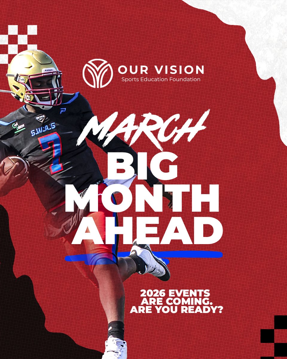tygtalexpo's tweet image. MARCH: BIG MONTH AHEAD! 

March is where the work starts. Big events, big opportunities, and big development on the way. Get ready for training, athlete opportunities, and event prep like never before!

👉 Learn More: ourvisionfoundation.com/events/

#AthleteDevelopment #EventPrep