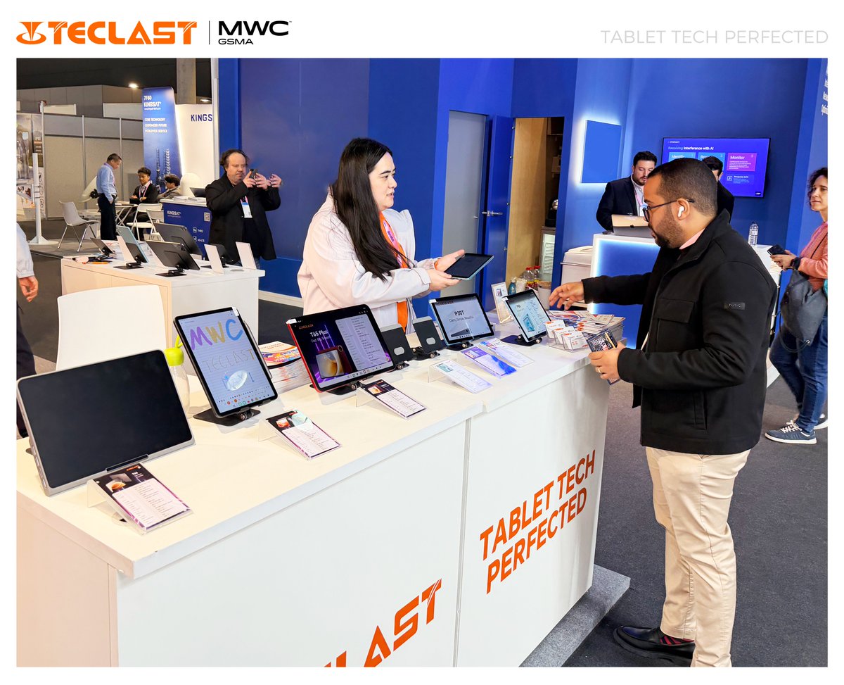 TeclastJapan's tweet image. Teclastスペインブースで会いましょう！🫶🫶🫶

#Teclast #タブレット