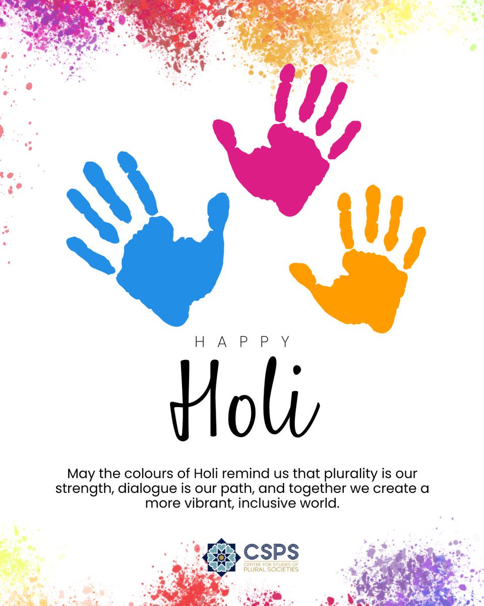 Centre for Studies of Plural Societies tweet media