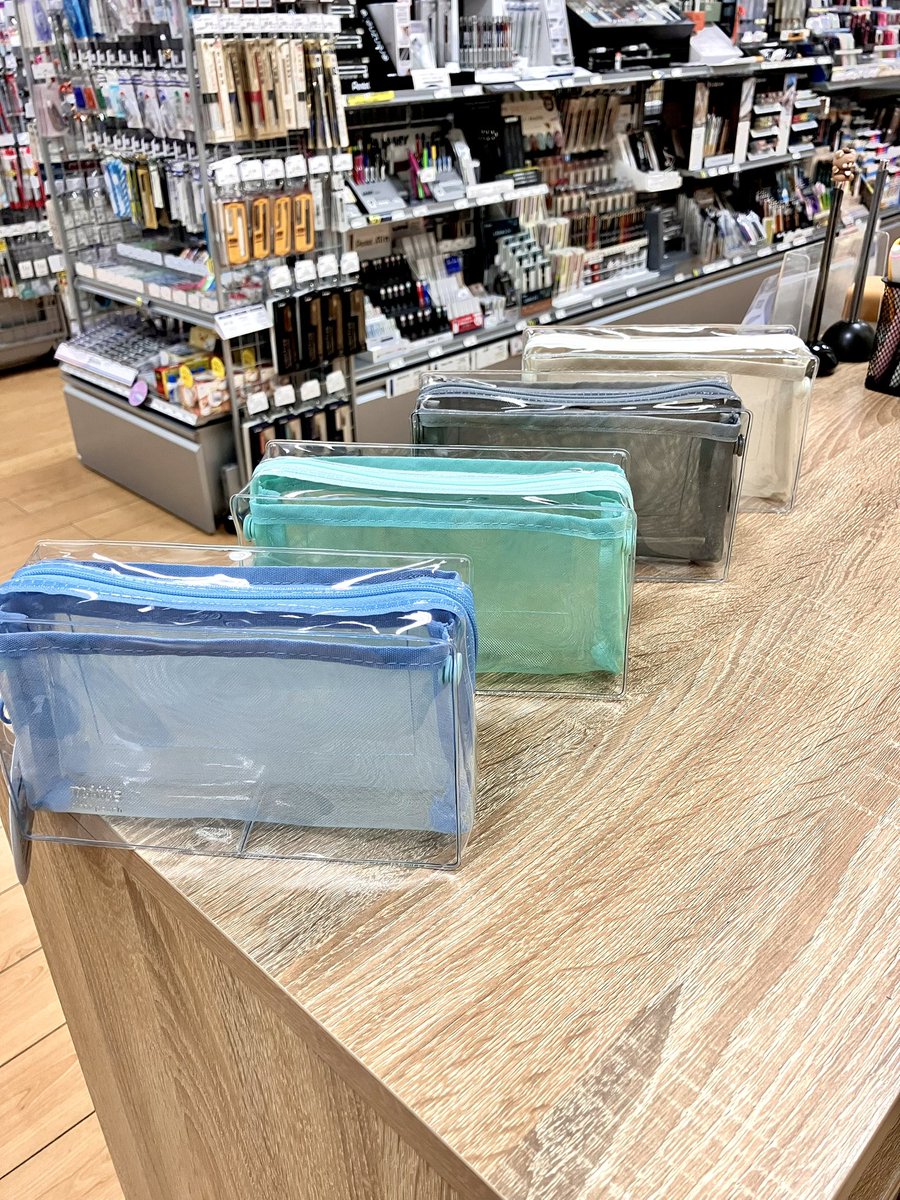 ⭐️新商品紹介⭐️ 『サンスター文具 mitte クリアメッシュボックス