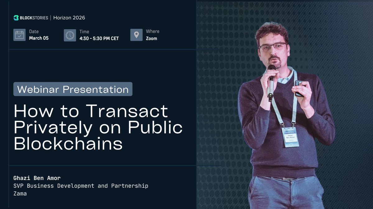 Louis Tellier | Blockstories tweet media