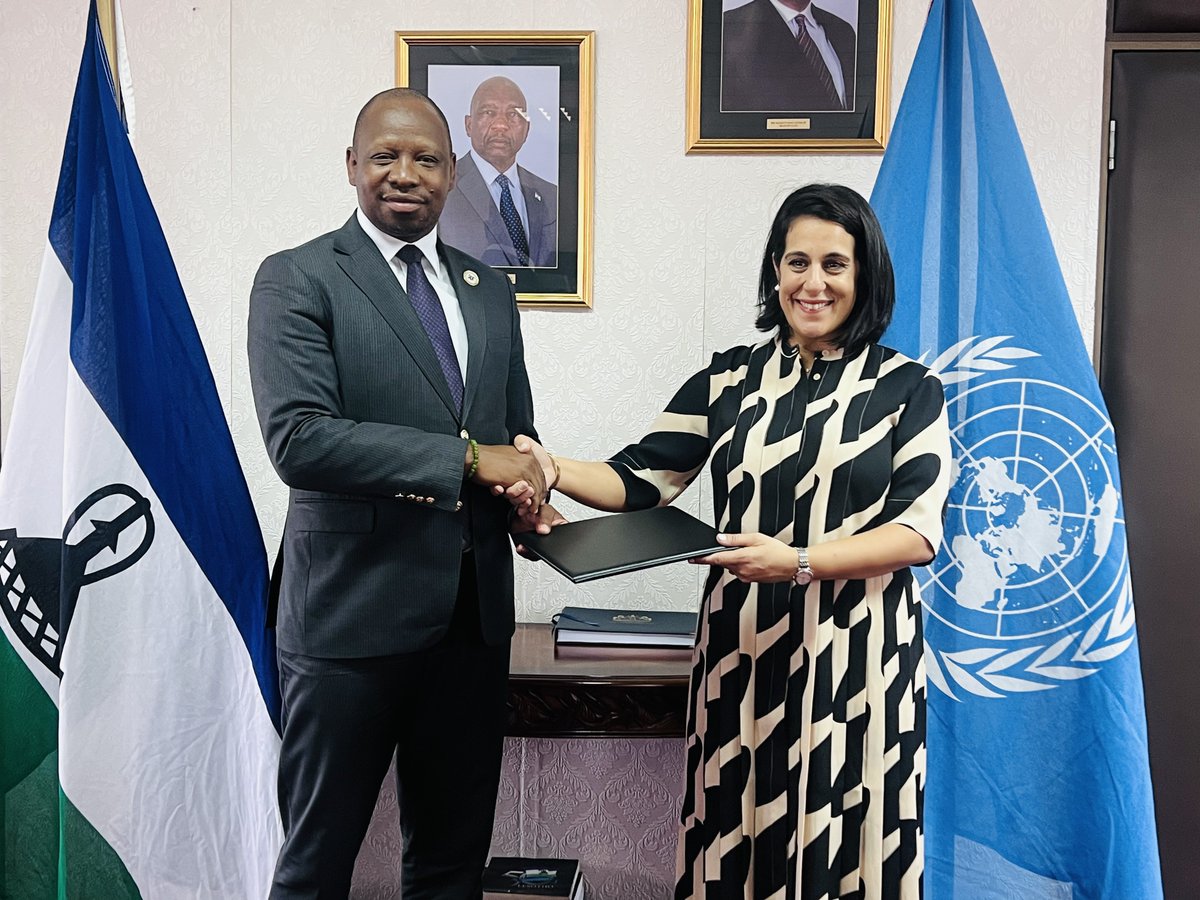 UN Lesotho tweet media