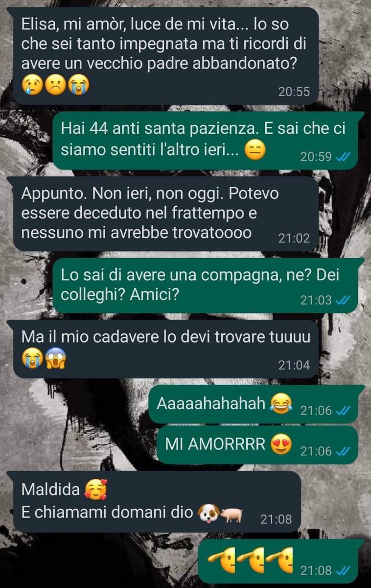 HellOnAGirl's tweet photo. Aiutatemi a dire CHE ANSIA 😂
(lo chiamo o non lo chiamo, in pausa pranzo? 😬)
#4marzo #BuongiorNO #Axiety #CrazyDad https://t.co/yqHvhqpki8
