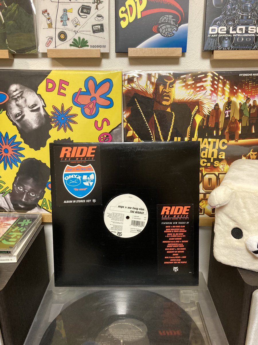 onyx + wu-tang clan「THE WORST」レコード。ヒップホップ詳しくない