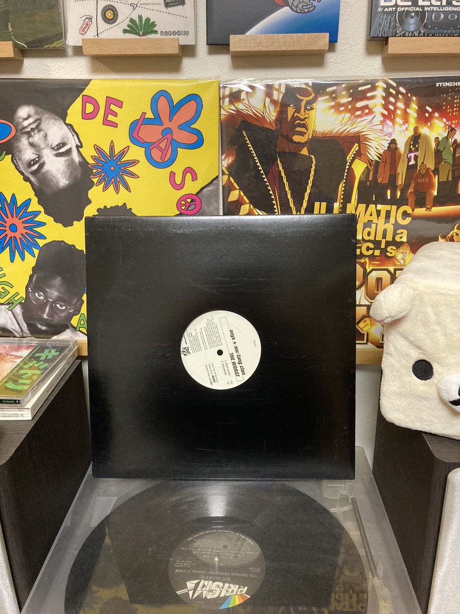 onyx + wu-tang clan「THE WORST」レコード。ヒップホップ詳しくない