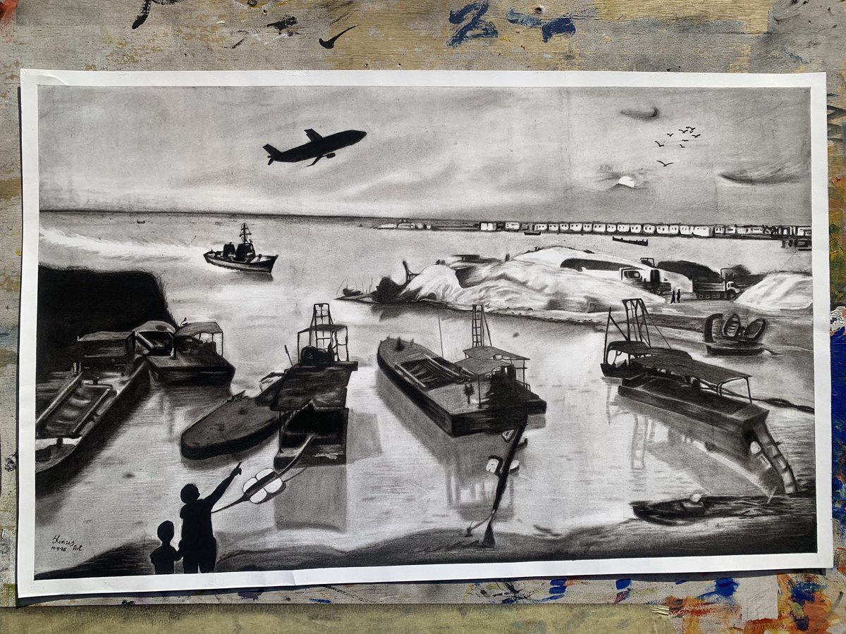 The 4 Stages of Art 🚢 ✈️