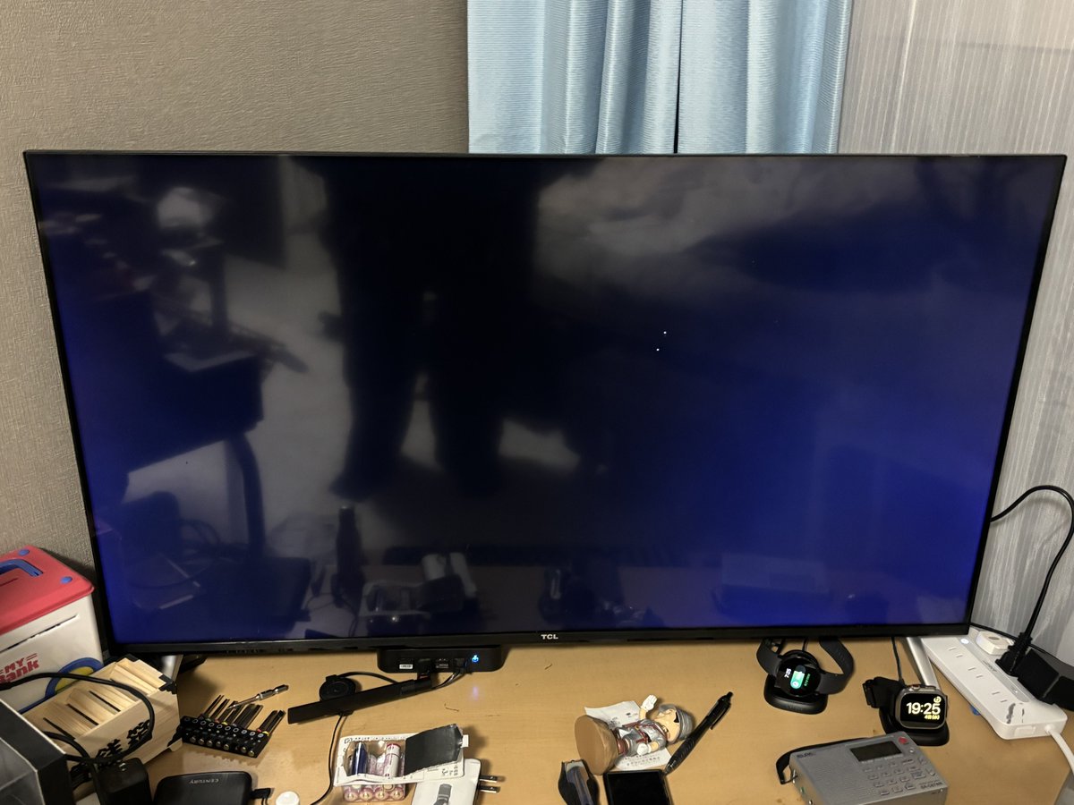 mynewgear 税込27800円で買った40型Googleテレビ 液晶に傷があるからお