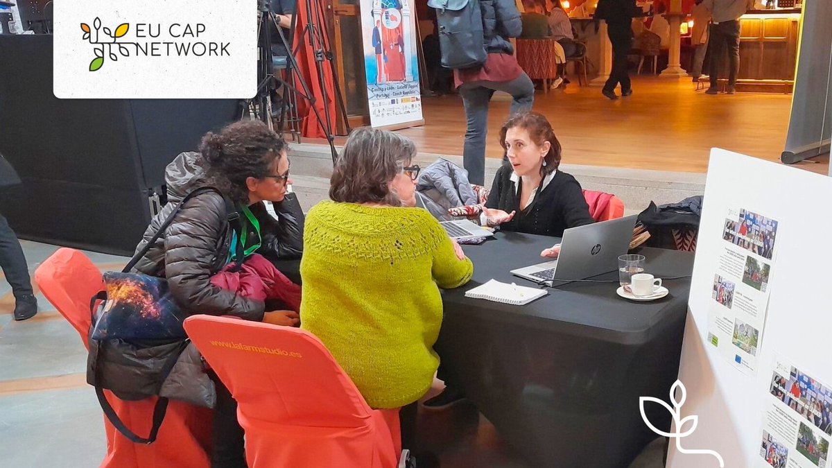 eucapnetwork's tweet photo. EU CAP Network at LEADER Exchange Day Spain ☀️
Red PAC LAGs pitched projects (generational renewal, ecotourism, smart villages). EU CAP Network updated profiles & cooperation offers for EU connections.
💡Pitches
⚡Matchmaking
🙋Voting lab
#RuralVitalSostenible #RedPAC https://t.co/SP6U3erFvf