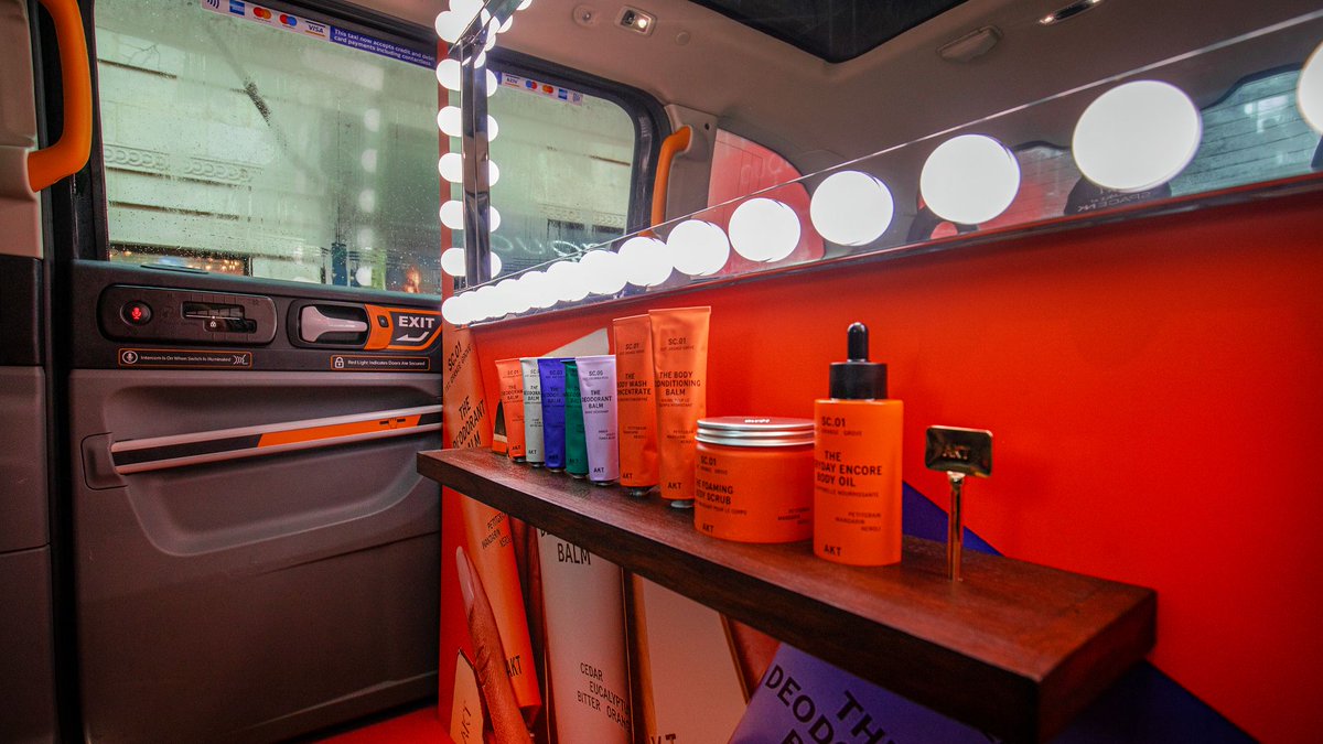 UbiquitousTaxis's tweet image. For brands that want to be the star of the show, Taxi Advertising is the stage and the spotlight! Just ask @akt_ldn, who used Taxis for an impactful campaign in London for their launch in @Space_NK 
#brandawareness
#taxiadvertising
#creativeadvertising