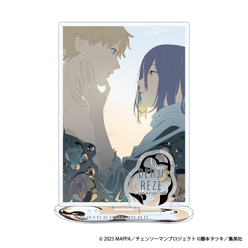 ／
【#アニメジャパン 2026】グッズ情報
＼

劇場版『#チェンソーマン レゼ篇』
先行販売予定の商品から、
描きおろしイラストグッズの一部をご紹介！ 

デンジとレゼのイラストを使用した
・クリアファイル
・アクリルスタンド
です。

今後も続々と情報をお伝えしていきます！
 #MAPPAAJ2026