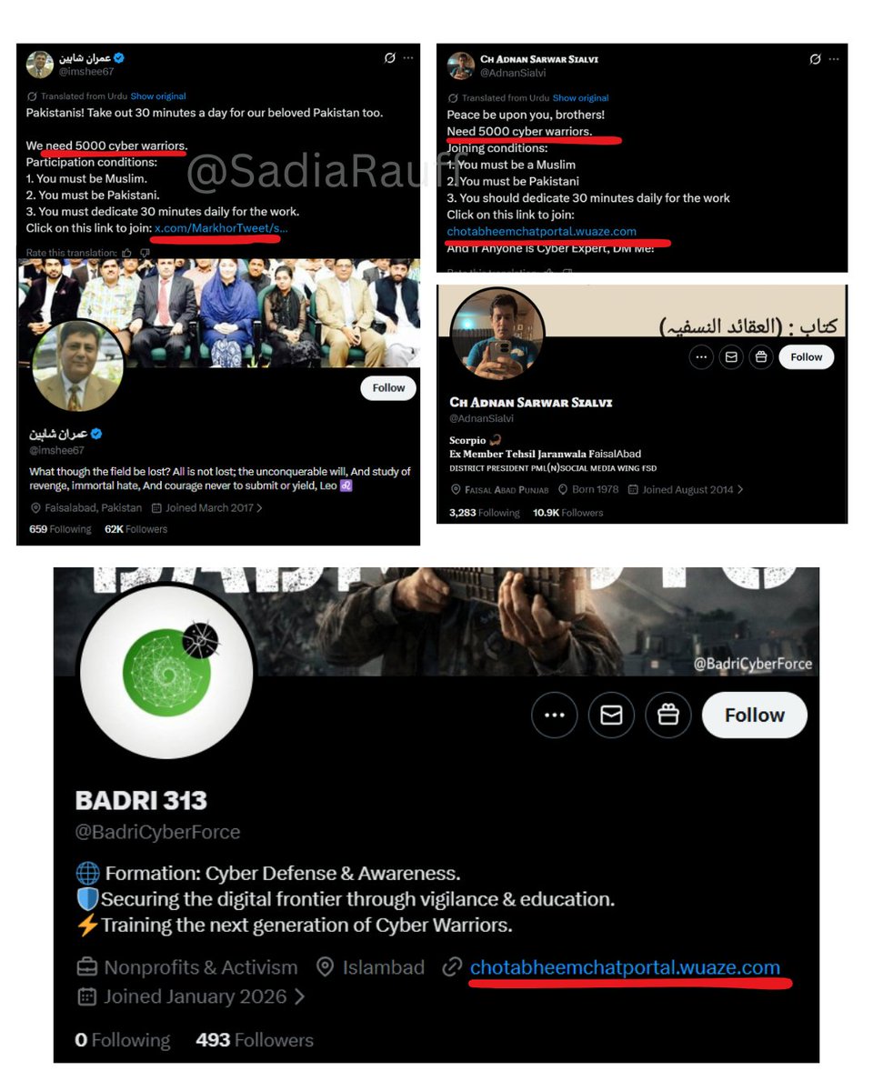 2/12 The tip of the spear is a proxy group calling itself the 
