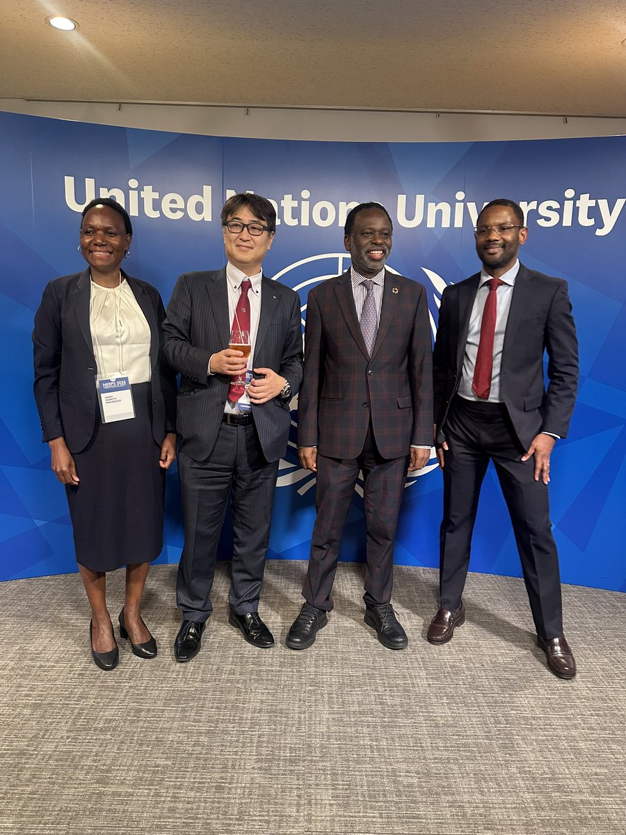 tmarwala's tweet photo. Address the reception of the Network for Education and Research on Peace and Sustainability (#NERPS) Conference at the United Nations University. I reflected on how research, education and technology can strengthen multilateralism and advance peace. #HiroshimaUniversity #unu https://t.co/D2ApF4gexw