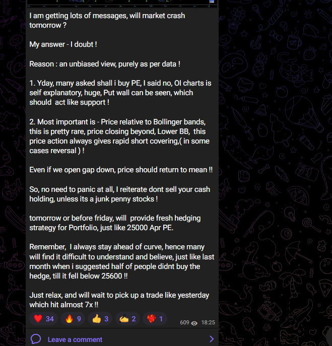 ChikouTrader's tweet photo. Many are asking, how did I predict, Today's candle formation 

and 

upmove during the day !!

You should read this article that's all 👇

If you want Practical example : 

read attached,

  my #Nifty commentary posted yday in our PRemium Research channel !

If you  want to stay ahead of the curve, then

Join our Premium Research channel : https://t.co/6tSbog4W3v