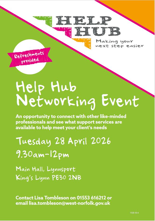 Careline_CS's tweet photo. Careline will be at West Norfolk Help Hub on 28th April, along with 50+ other stands offering help and advice to anyone supporting vulnerable people in Norfolk and the surrounding areas. If you're a professional working in this sector, we'd be delighted to see you there! https://t.co/ETvY9xTaHU