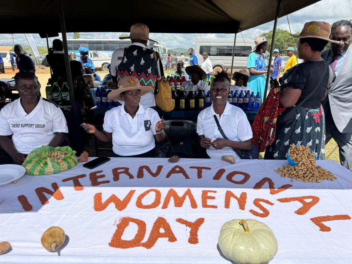 UNFPA_Zimbabwe's tweet photo. Today we join the nation in Bindura to commemorate #IWD2026 under the theme “Rights. Justice. Access for all women and girls.”

Nearly 1 in 3 women in Zimbabwe has experienced physical violence since age 15, according to the ZDHS 2024. This is not just a statistic, it is a call to action.

Rights must be protected in practice, not only promised in policy.

Equality before the law must translate into:
• Safe, responsive courts
• Accessible and affordable legal aid
• Survivor-centred systems that protect dignity and prevent re-traumatisation

Justice must move from paper to practice.

Justice must work for survivors — not against them.

#IWD2026 #RightsJusticeAccess #EndGBV

#EndGBV #WomensDay2026