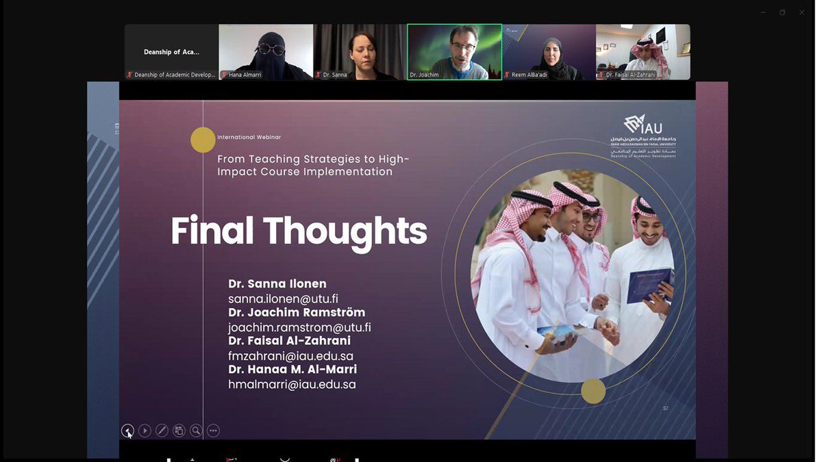 عمادة تطوير التعليم الجامعي tweet media