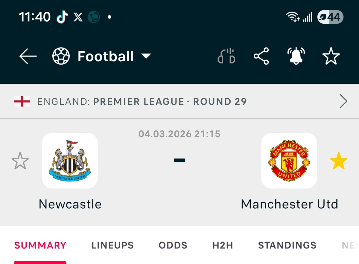 20k for the winner! Predict the correct score for this  match tonight! Newcastle Vs Man utd #Bet9jaCode