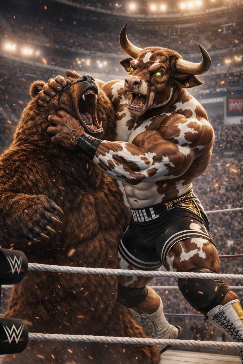 Zarastackscash's tweet photo. MAIN EVENT STATUS. 🏆

$MADBULL just put the bear market in a headlock and it ain't letting go. The reign of the Bull has begun. Grab your bags and get ringside! 🎟️🔥

#MadBull #Memecoin #Bullish #MoonSoon https://t.co/AQWI4Z0eiX