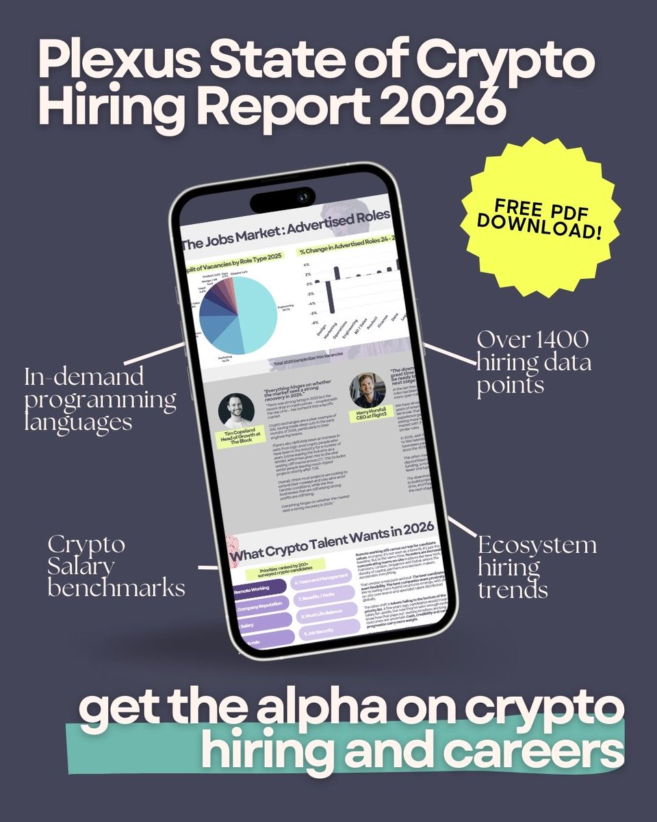 Plexus Crypto Recruitment tweet media
