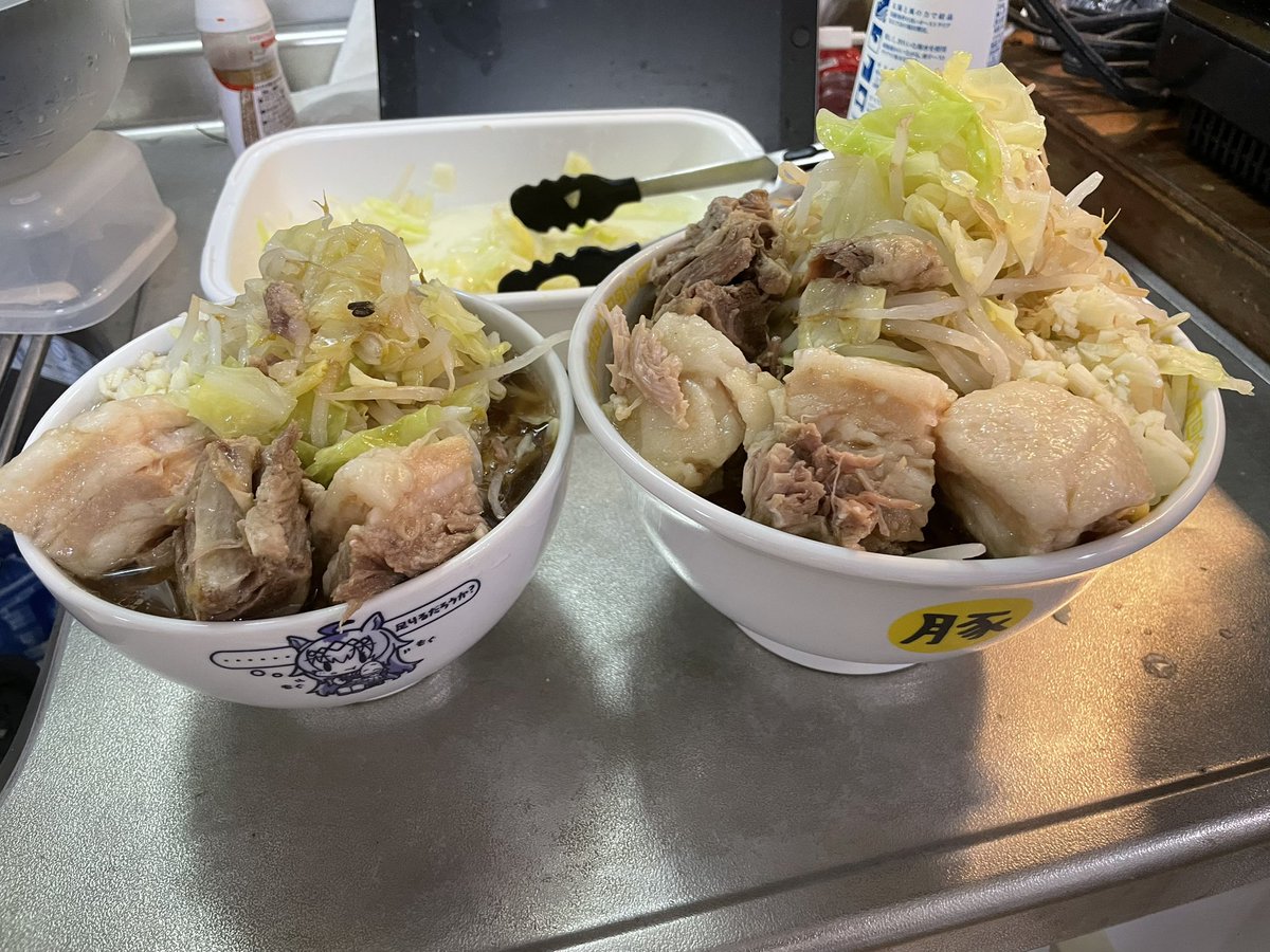 今夜は二郎もどきだゾ