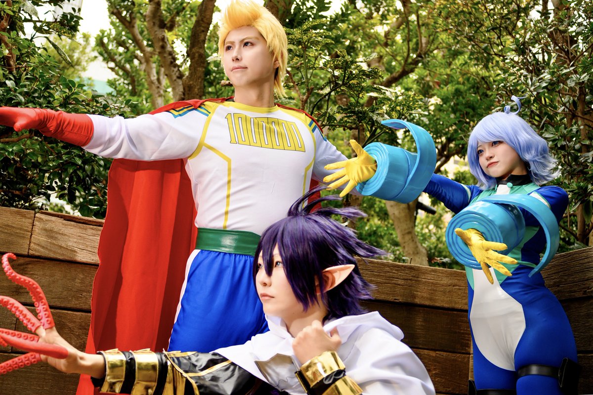 MHA cos
ビッグ3
 #3月になったから3人並んだ画像を貼ろうぜ