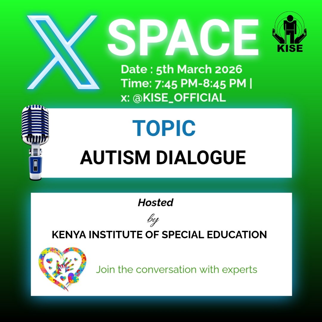 KENYA INSTITUTE OF SPECIAL EDUCATION tweet media
