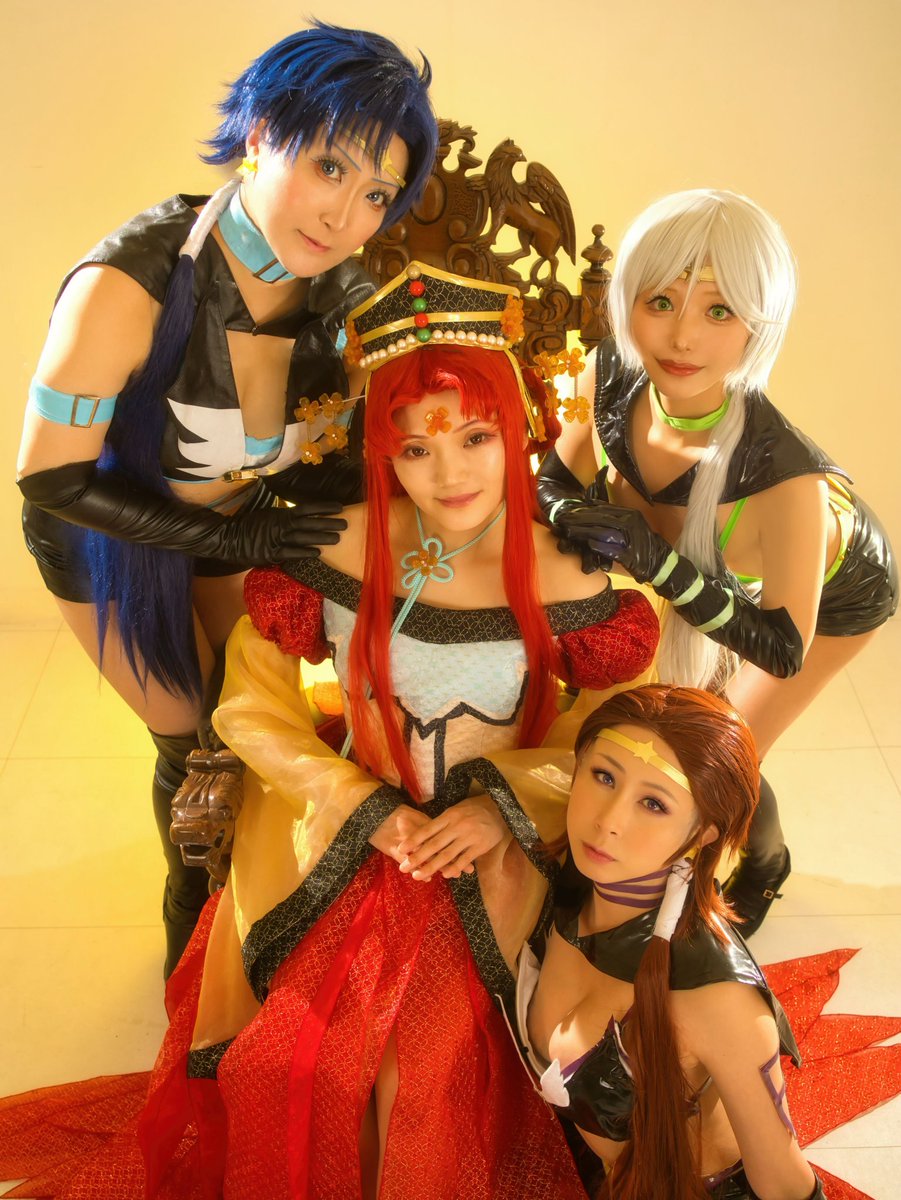 【cosplay】
美少女戦士セーラームーン
セーラースターズ　スターライツ

憧れの大好きな火球様

#セラムンコスプレ部 
#ルカーナ_セラムンコスプレ
