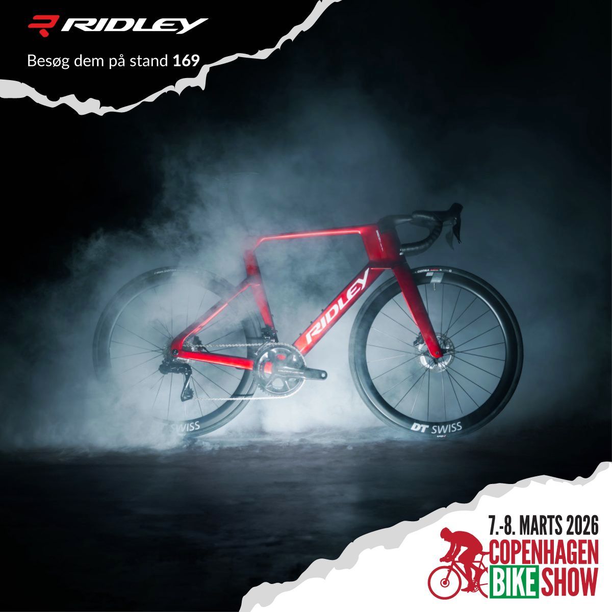 Ridley was founded in 1997. 

Since its inception, Belgium's largest bicycle manufacturer has been firmly at the forefront of product innovation. 

Its first innovative development was the conical headset, which was introduced in 2001 on the Ridley Damocles bike.