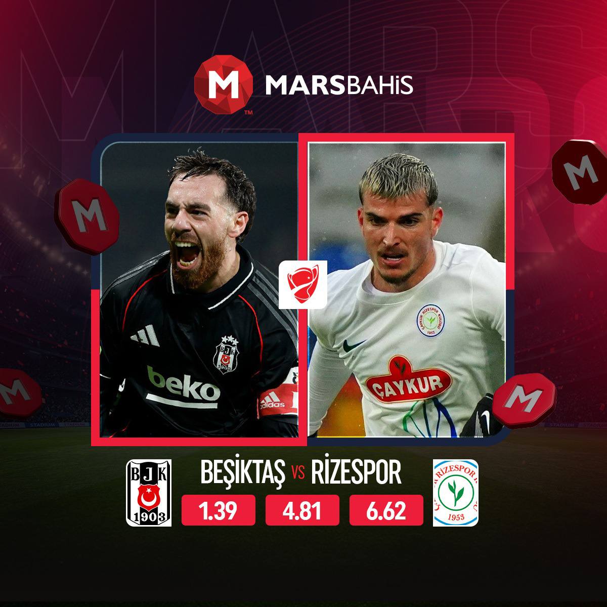 marssgiriss's tweet photo. Beşiktaş - Rizespor En Yüksek Oranlar Marsbahis’te ! 
Kuponunu Marsbahis’te Yap Sende Kazan! 
🏦Marsbahis Demek Banka Demek ! 
Giriş :  https://t.co/UFt3q5mrA5

#marsbahis #marsbahisgiris #marsbahistelegram https://t.co/tIwWNcjcDQ