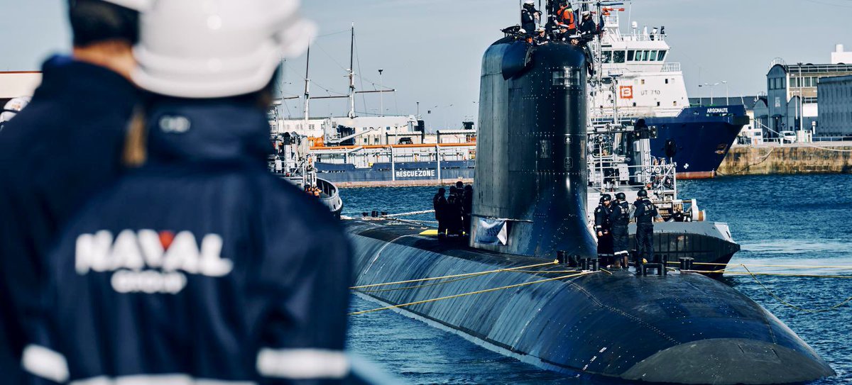 🇫🇷  Défense : le sous-marin nucléaire d’attaque "De Grasse" a entamé ses essais en mer au large de Cherbourg, en vue de sa livraison à la Marine nationale courant 2026.

Le quatrième sous-marin nucléaire d'attaque a entamé ses essais, avant d'être livré courant 2026 à la Marine