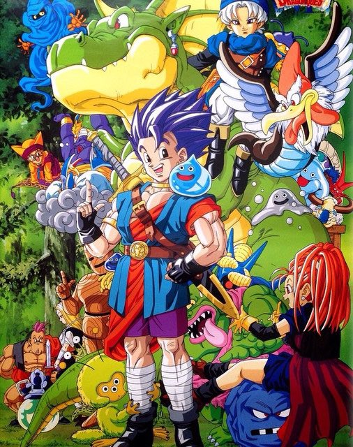J’adore les artworks de Dragon Quest VI 🤩

Ça transpire les années 90, j’aime beaucoup ce que ces illustrations dégagent et le design des héros.

Un des épisodes que je n’ai toujours pas fait, va falloir que je lui trouve du temps.

#DragonQuestVI
