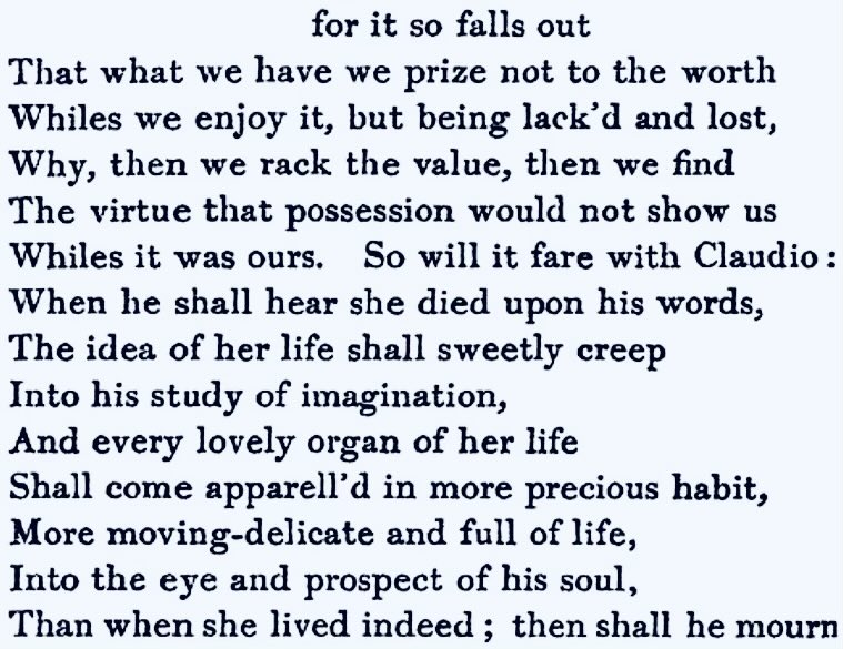 DemocritusSr's tweet photo. William Shakespeare, "Much Ado About Nothing" (IV, i, 228) https://t.co/pU8uJsBune