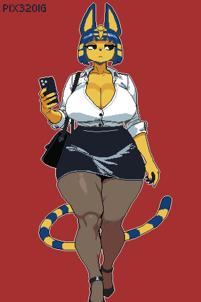 pix320's tweet photo. Milf ol Ankha

#pixelart #furryart #Ankha https://t.co/ZDtAP2tZh5