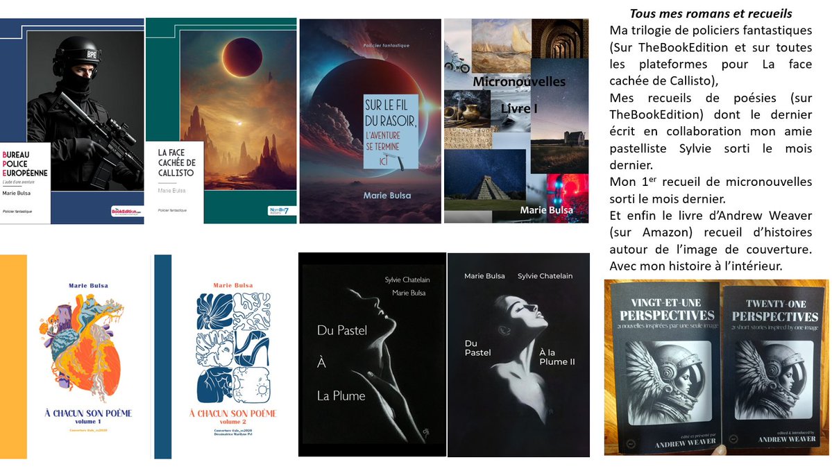 Marie Bulsa écrivaine tweet media