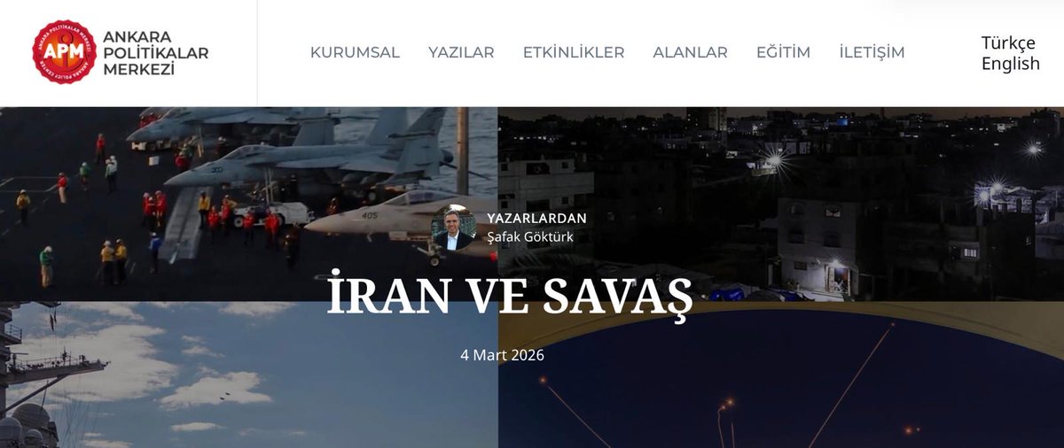 Ankara Politikalar Merkezi tweet media