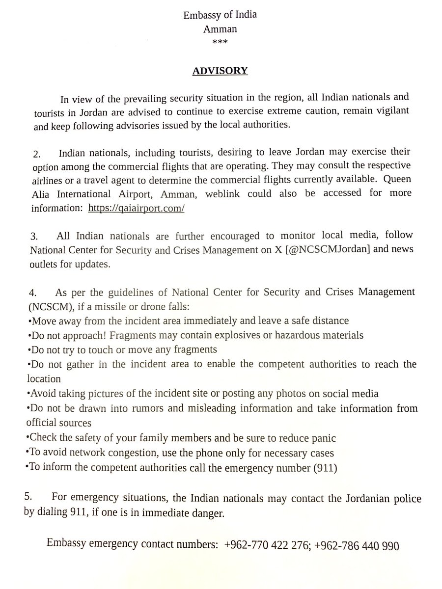 India in Jordan tweet media