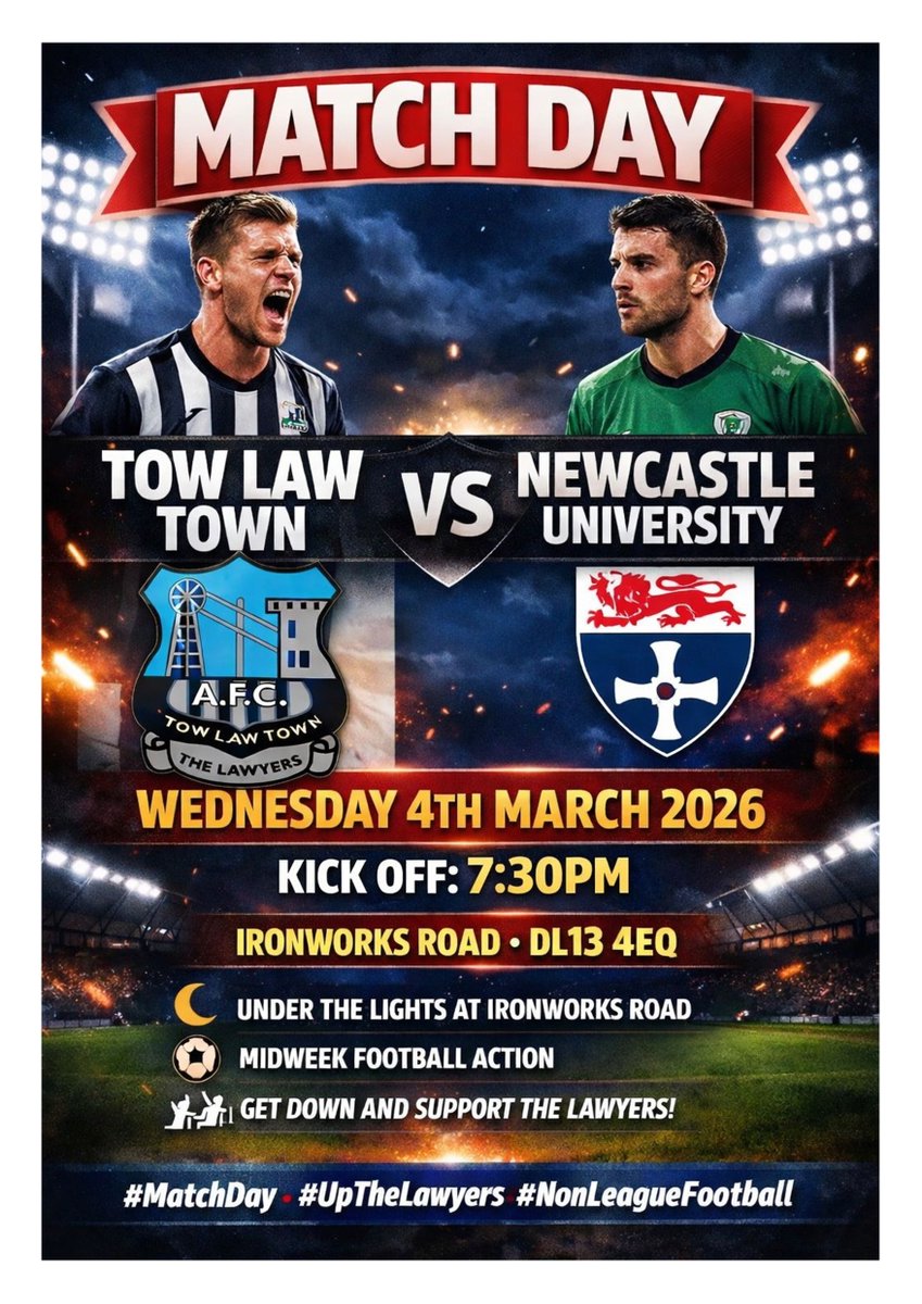 Tow Law Town AFC #Lawyers tweet media