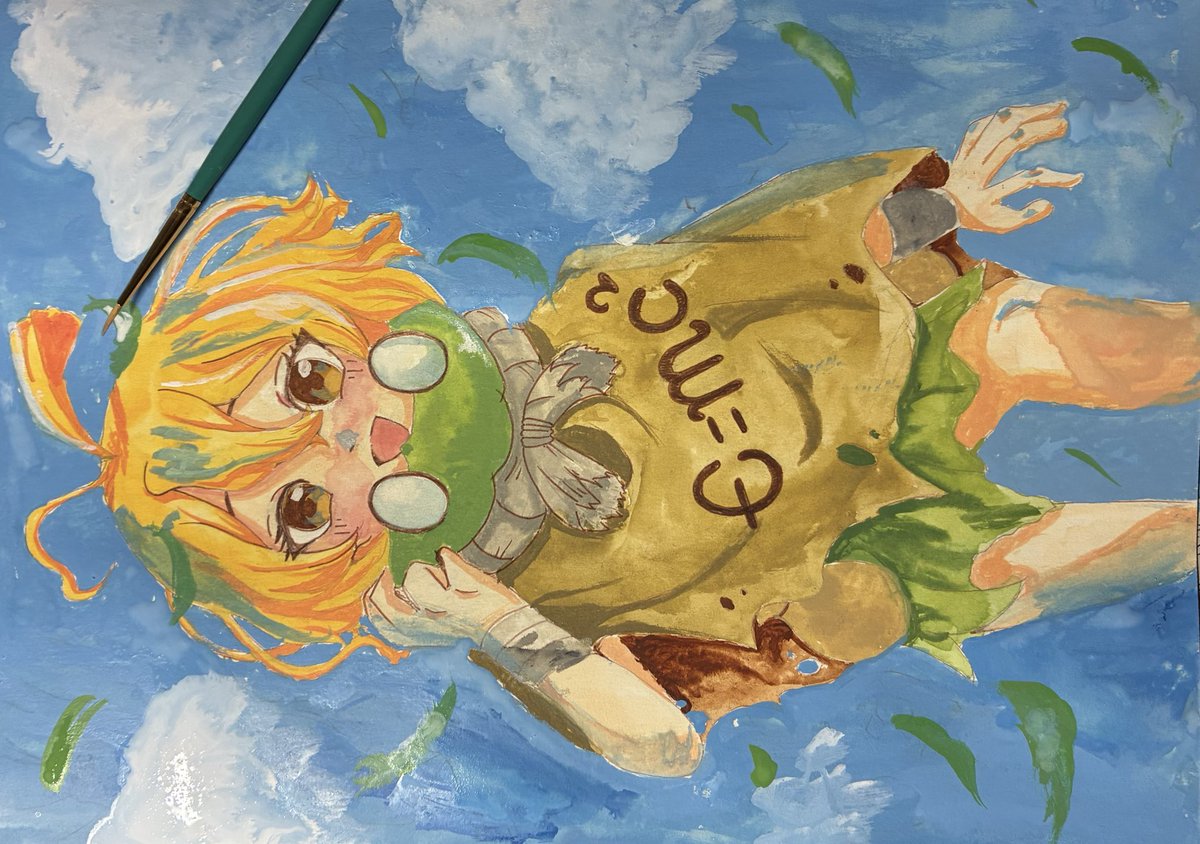 dcst #水彩画 #イラスト