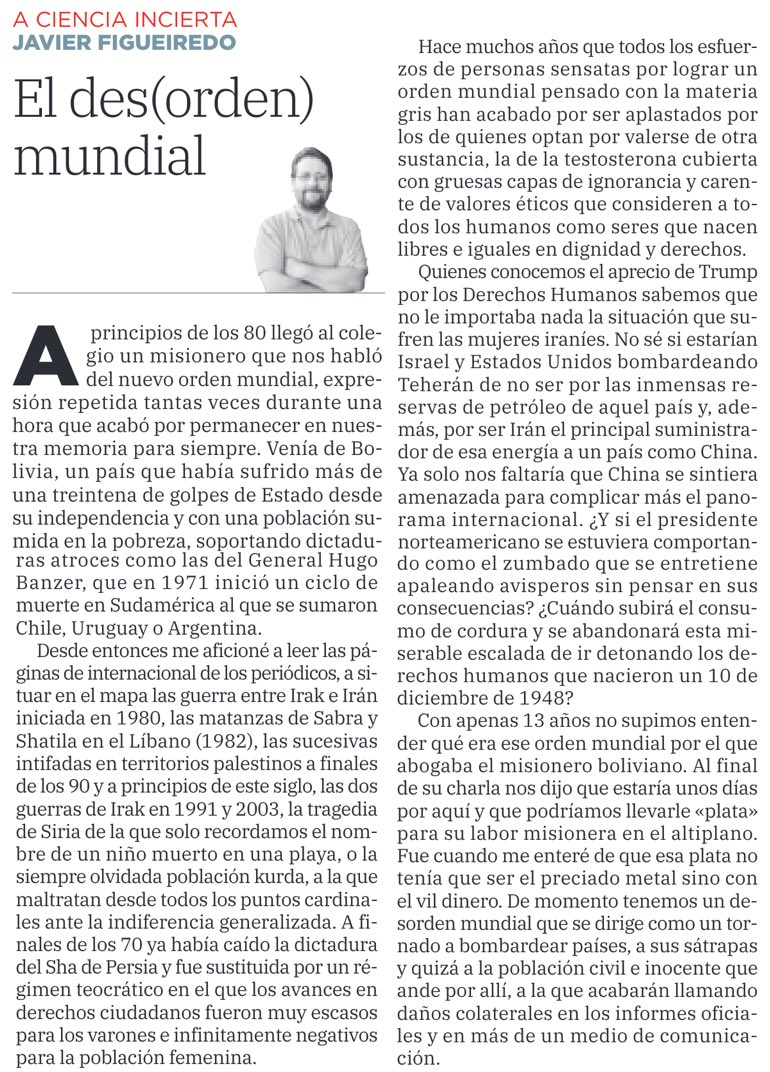 Javier Figueiredo C. 🔻🌻💜🍉 tweet media