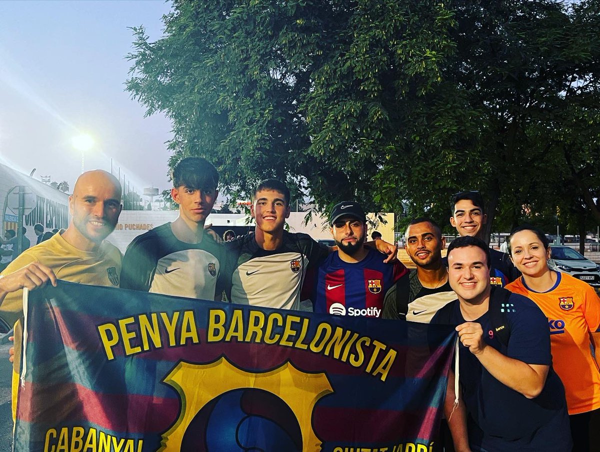 PENYA BARCELONISTA VALENCIA CABANYAL-CIUTAT JARDÍ tweet media