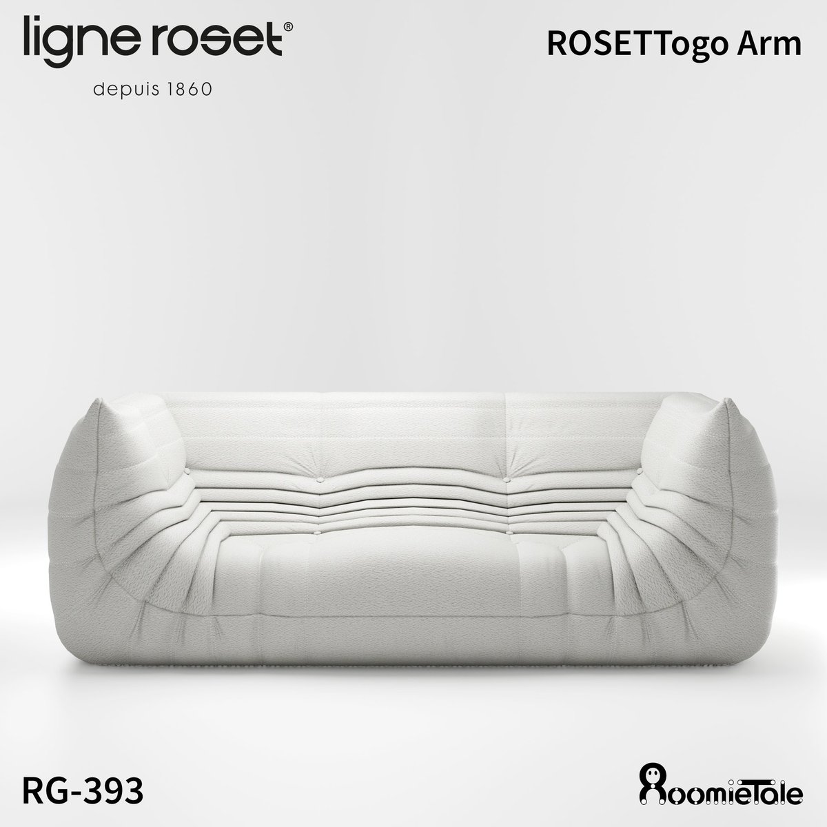 ROSETTogo Arm RG-393 / リーン・ロゼ 】 ⠀ 1973年の発表以来、世界中