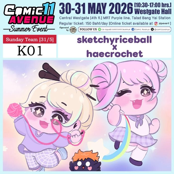haecrochet | K01 Comic Avenue 11 🇹🇭 tweet media